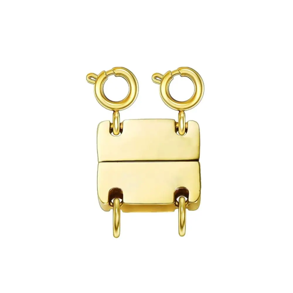 

Multi Strands Clasps Multi Layered Necklace Connector DIY Jewelry Gold Color Layered Necklace Clasp Silver Color