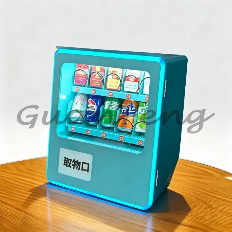 Smart Desktop, Vending Machine, Snack, Beverage Combination Vending Machine, 24-hour Unmanned Self-service Retail Equipment