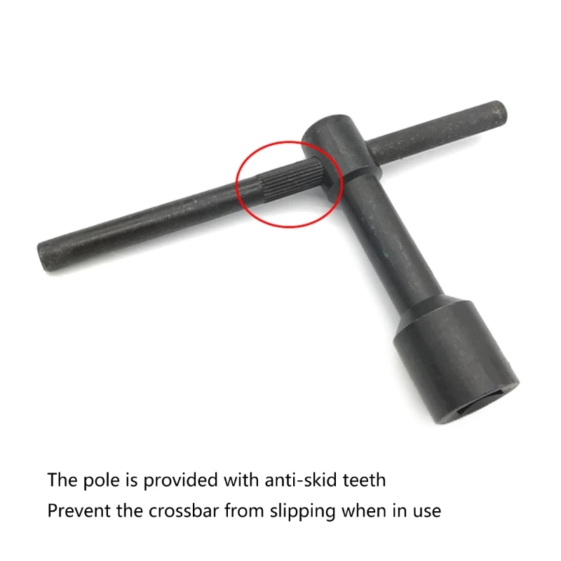 Imagem -02 - Chave Parafuso mm 10 mm 12 mm Chave Parafuso Aço Quadrado Interno para Roteador Dropship
