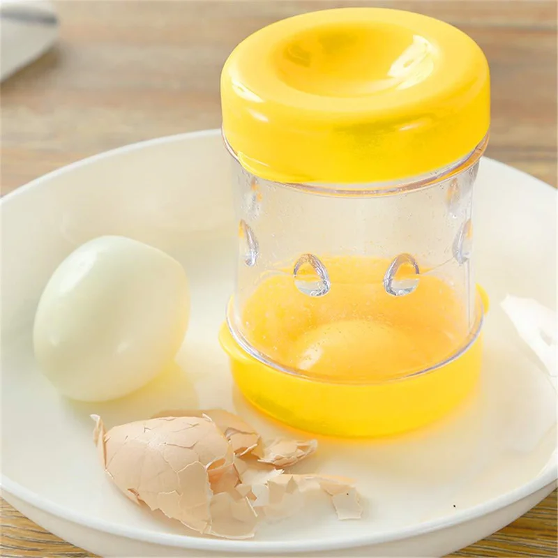 Cooked Egg Sheller Hand Cranked Shell Remover Eggshell Separator No Need To Peel The Eggshell Cooked Egg Sheller Egg Tools