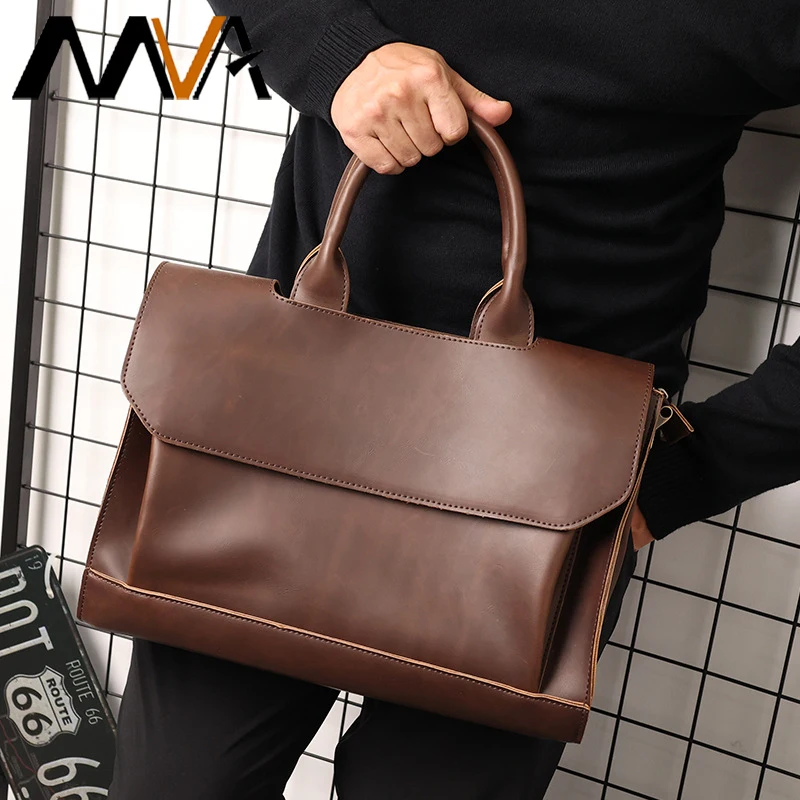 

MVA Briefcase Bag Briefcases For Women Laptop Bags For Men Porte-Documents Briefcase Luxury Men Handbag My Orders 서류가방 명품 남성