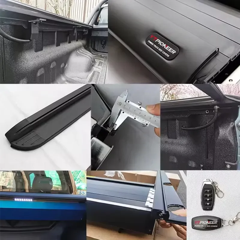Electric Roller Shutter Tonneau Cover for Mercedes X Class Pickup Aluminum Waterproof 3