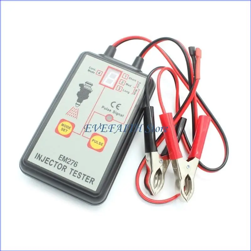 

124B Car Fuels Injector Tester Fuels System Scan Tool Automobile Cleanings Tool