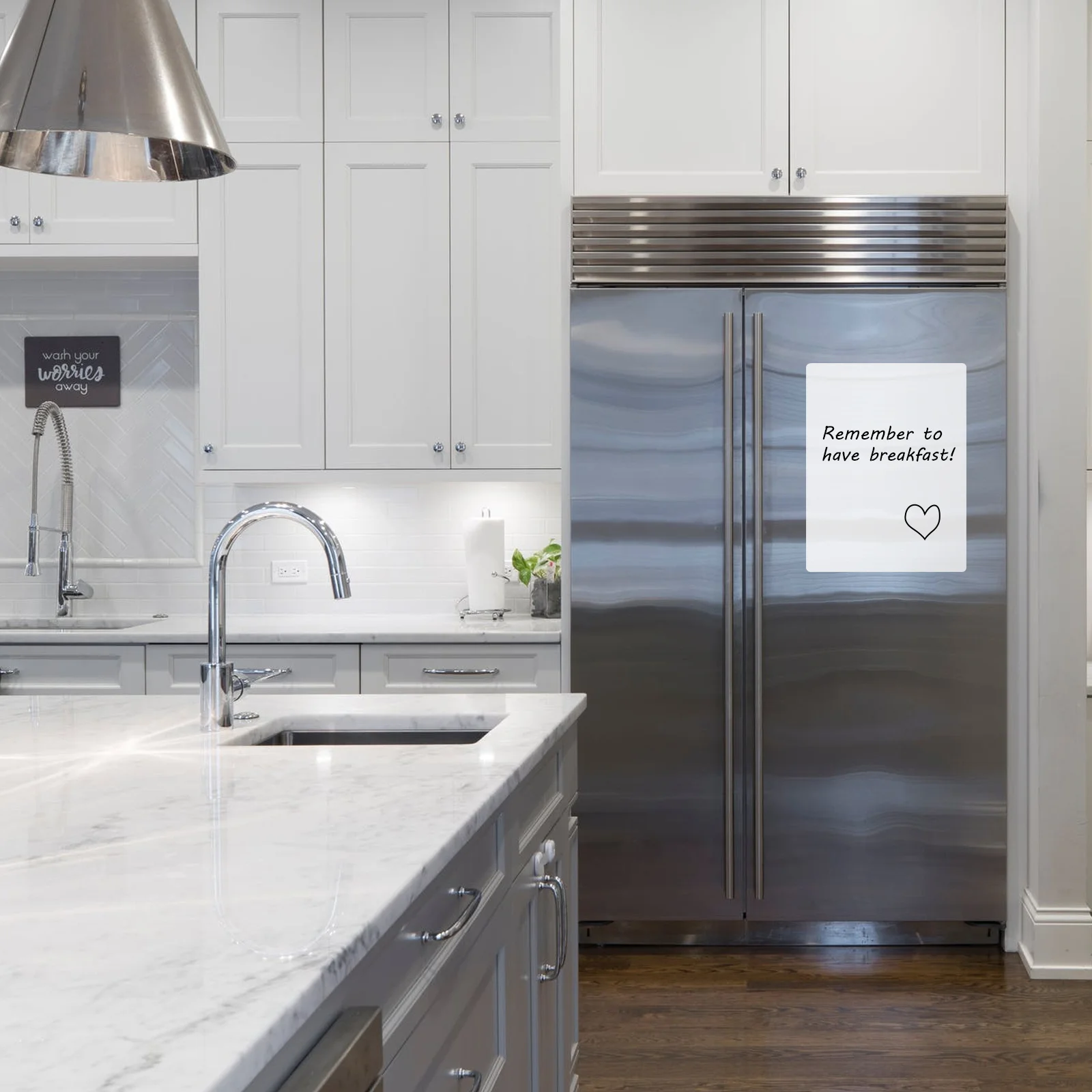 1 قطعة السبورة الكتابة المغناطيس الجاف محو ورقة قابلة لإعادة الاستخدام الذاتي عصا الأبيض المغناطيسي ملصق الثلاجة ملصقات المسح الجاف