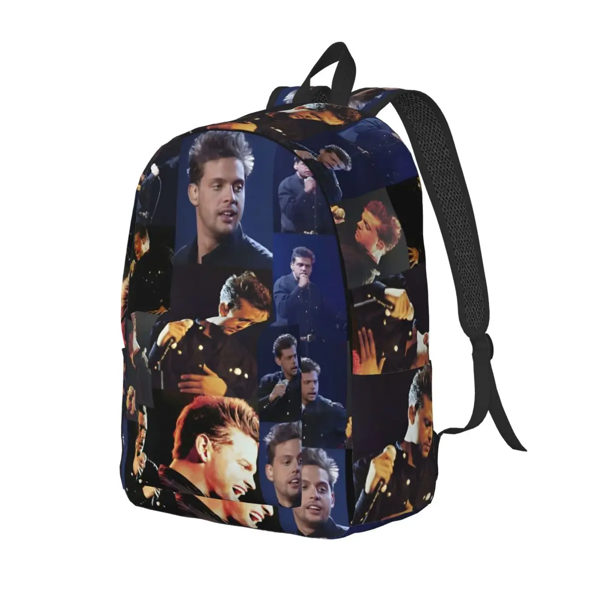 Mochila clásica de Louis Miguel para hombre y mujer, morral deportivo con Collage de trabajo de escuela secundaria, Y2K Live Daypack para Universidad