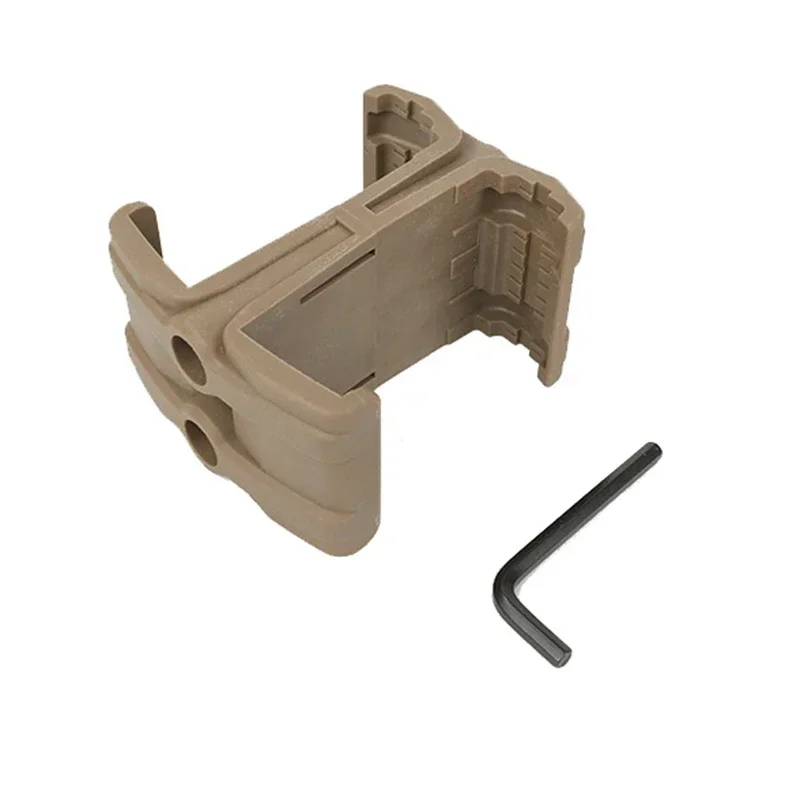 Tactical M4 Dual Magazine Coupler Holder Clip Pouch for AR15 M4 MAG59 Airsoft Mag Connector Clamp Parallel Link for Shooting