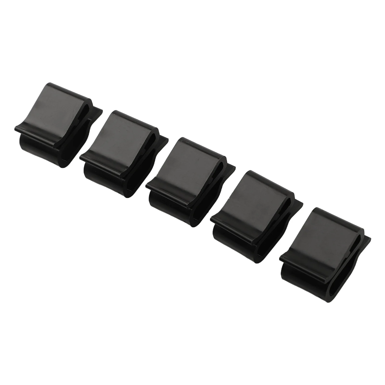 0.98*0.5 In 2.5*1.4 Cm Photovoltaic Cable Clamp Secure Cable Management UV Resistant Weather-resistant Easy Installation