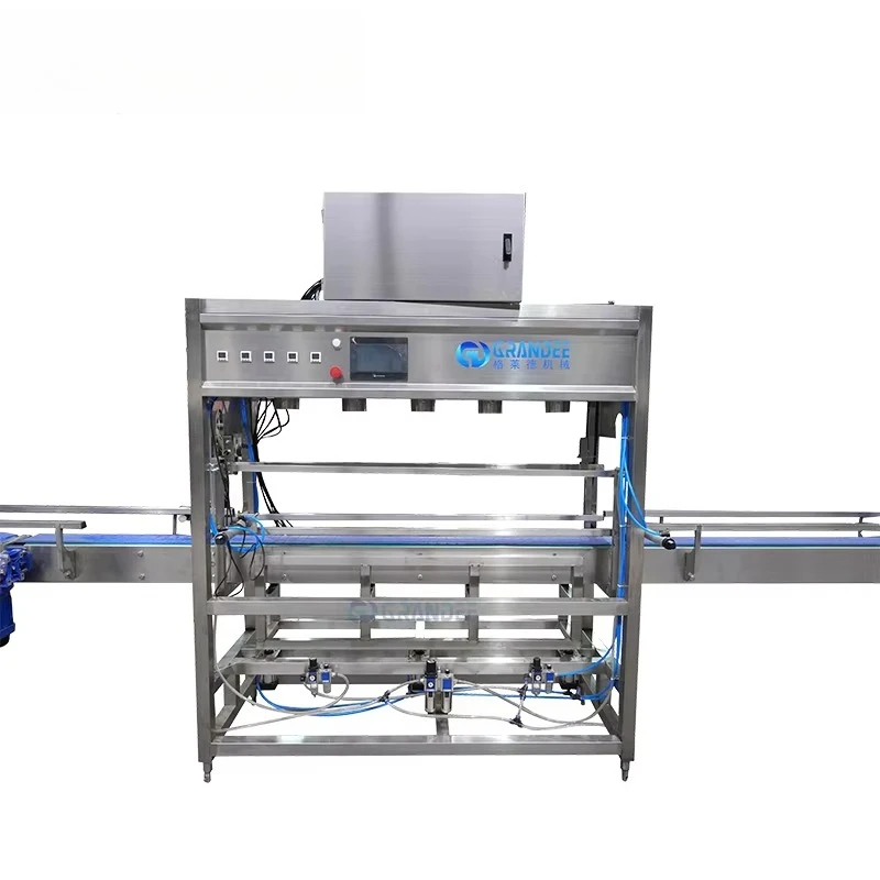 Macchina automatica per prove di bottiglie di plastica per test di perdite d'acqua da 5 galloni