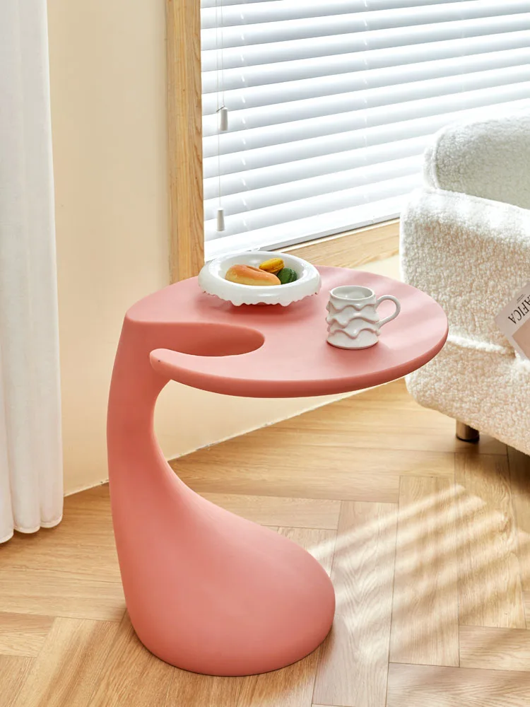 Creative Special-shaped,Coffee Tables,Living Room,Sofa Side Round Corner Table,Plastic Design Furniture Desk