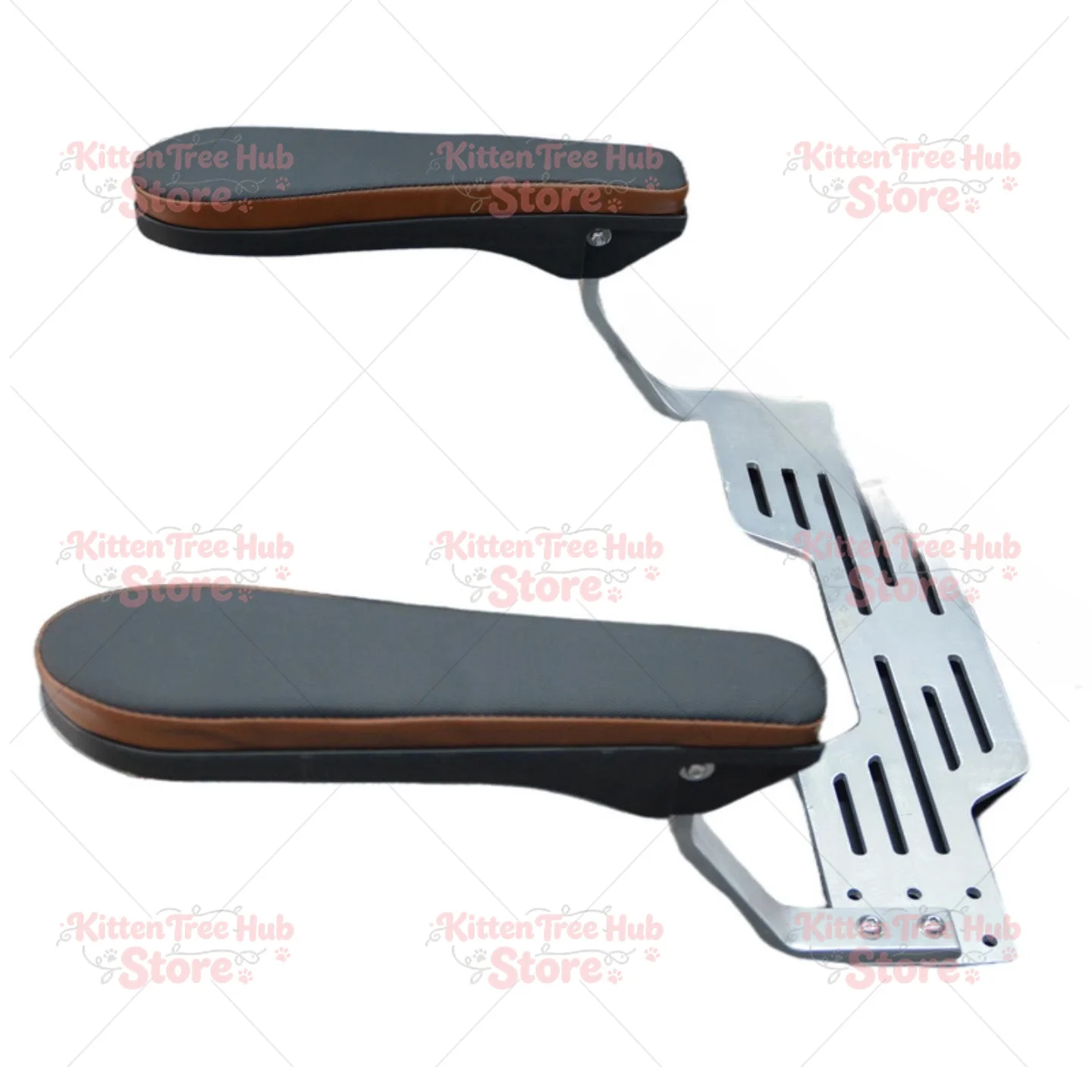 pedal  rally car universal modification accessories Motorcycle rear seat armrest foldable aluminum handrail child backrest