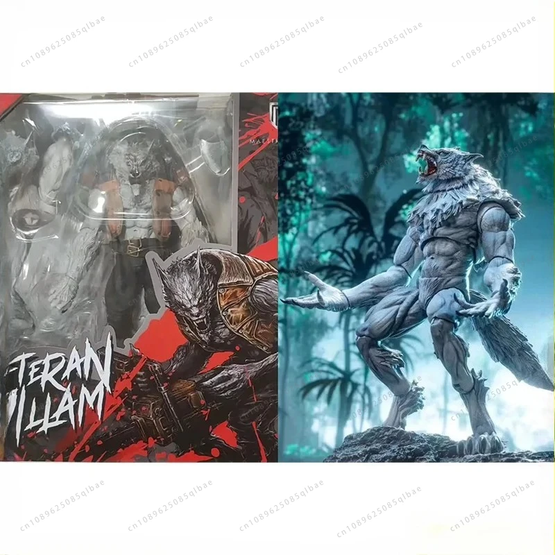 متوفر في المخزون كوكب FuRay 1/12 MU-FP002W البرية جزار الأبيض بالذئب المخضرم ويليام مجموعة كاملة في المخزون أنيمي نموذج اللعب #1