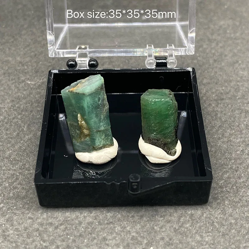 100%  Natural long column stone   Mineral Specimens beads Fashion Jewelry+Box size:35*35*35 mm