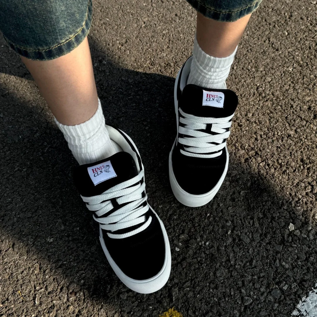 รองเท้าบอร์ดทรงเตี้ยสไตล์วินเท - Canvas Sneaker High บทวิจารณ์และราคา