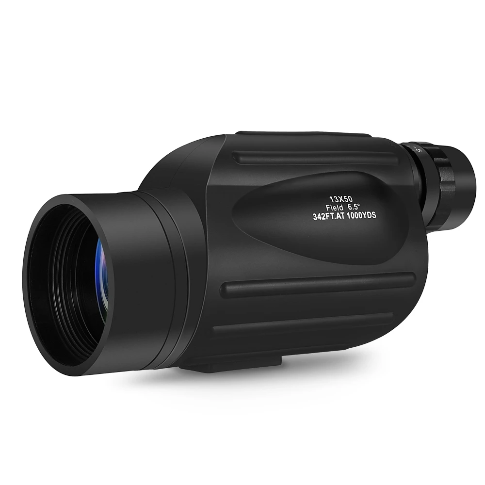 Imagem -02 - Gomu-telescópio Monocular Profissional Poderoso à Prova d Água Longo Alcance Âmbito ao ar Livre Caça Camping Birdvering Manual 13x50