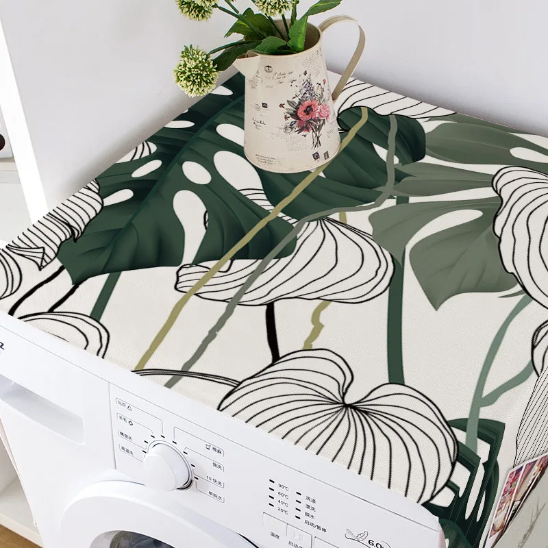 

Горячая стирка, пылезащитный чехол для холодильника, универсальный пылезащитный чехол для стирки, съемный и Washa