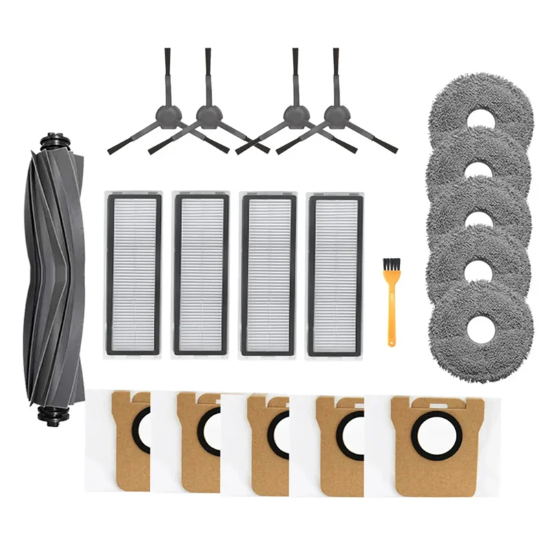 -ABPO Xiaomi ロボット掃除機 S10+ / S10 Plus アクセサリーメインサイドブラシ Hepa フィルターモップ布パッドアクセサリーパーツ