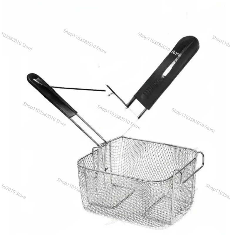 Large Capacity Timing Fryer for Fried Chicken & Chips, Multi-Function Thickened Stainless Steel Deep Fryer