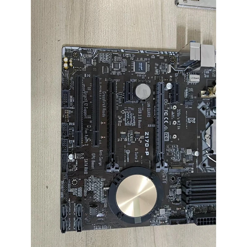 

Used ATX Motherboard Z170-P LGA 1151 Support 6th Gen CPU DDR4 RAM for ASUS