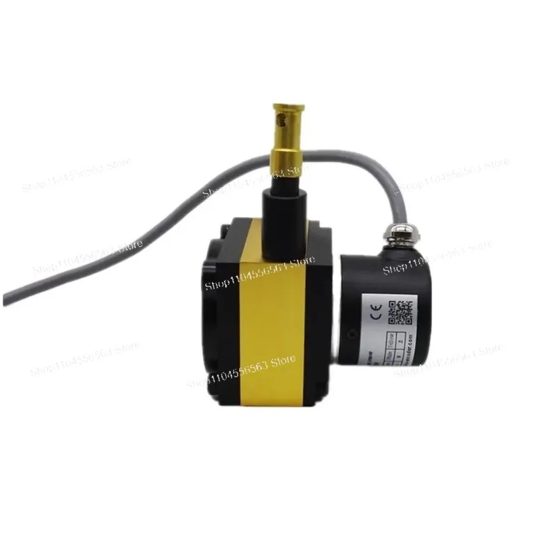 CESI-S1000P Draw Wire Displacement Sensor 1000mm, 5-24V Incremental Encoder IP54 for Length Measurement