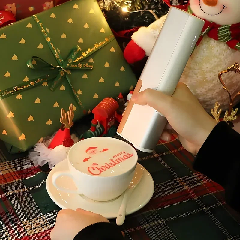 Handheld Diy Edible Ink Food Printer 3D Food Printer Pen Coffee Latte Art Chocolate Printer