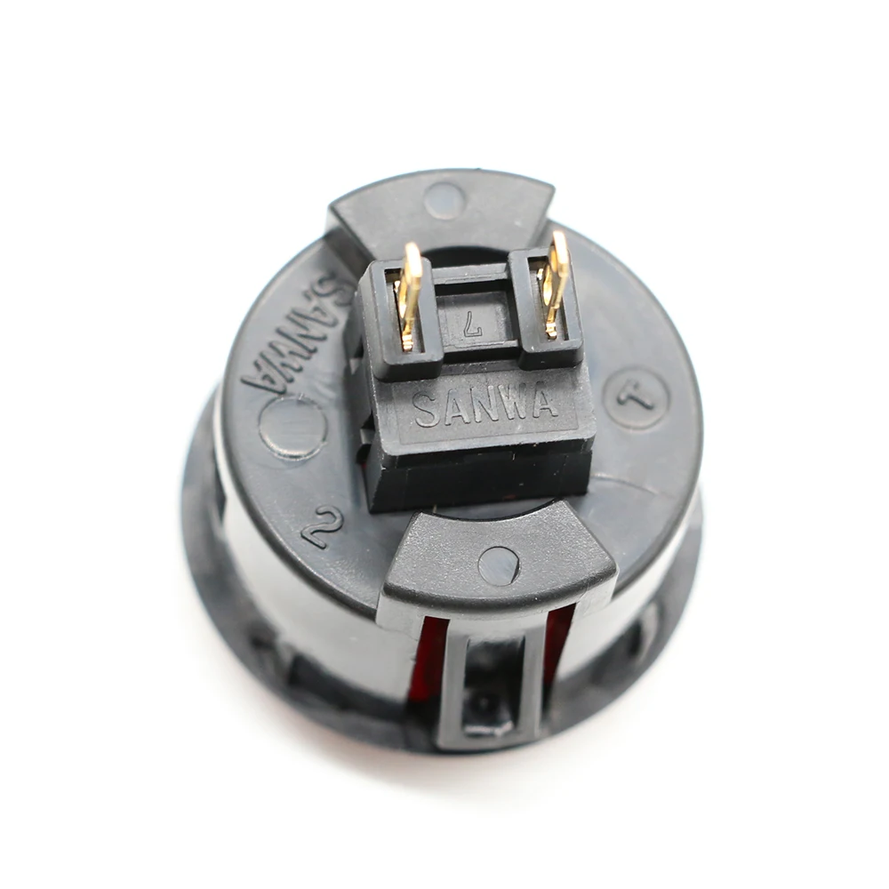 Japan Original SANWA Push Button OBSF 30mm 24mm Coin Neo Geo Board Box Arcade Game Machine Hitbox Controller Joystick DIY Parts