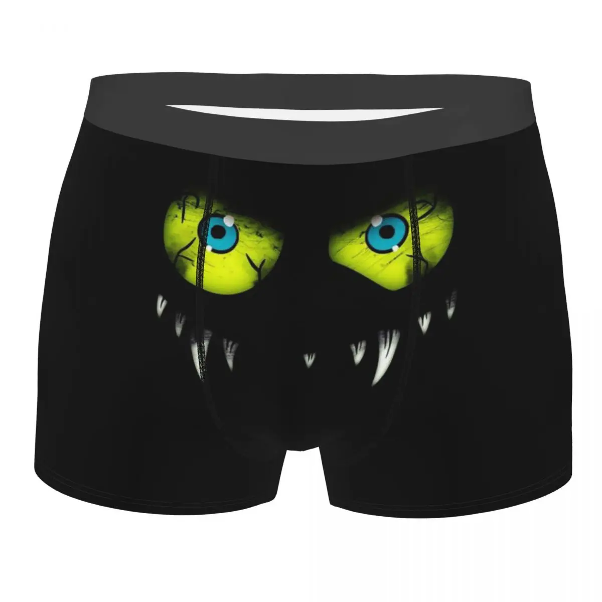 

Monster Face Men's Boxer Briefs,Highly Breathable Underwear,High Quality 3D Print Shorts Gift Idea