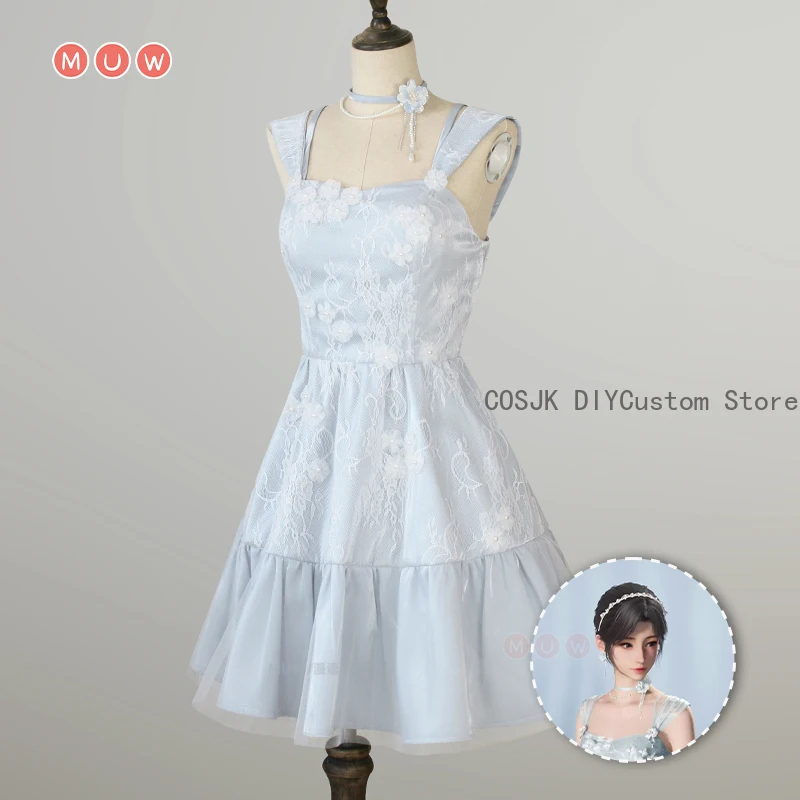 

Love and Deepspace Sylus Game Cosplay Costume Uniform Anime Clothe Halloween Costumes Women Man Blye Daily dress Full Set