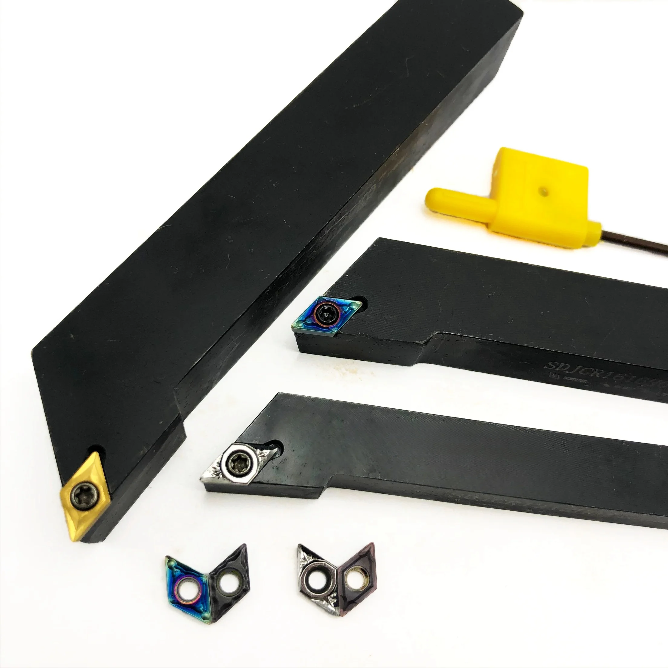 Conjunto De Suporte De Ferramenta De Torneamento Externo, Inserção De Carboneto, SDJCR1212H07, SDJCR1616H07, SDJCR10H07, SDJCR2020K07, DCMT070204