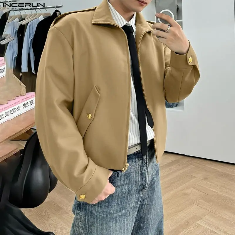 Incerun Men Jackets… - image