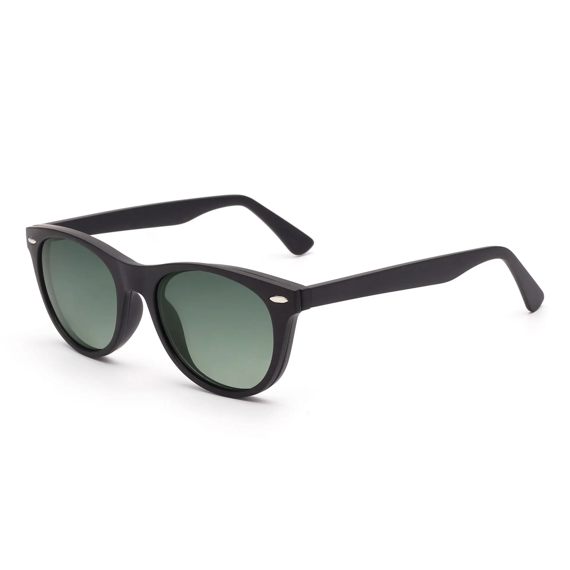 Gafas de sol con Clip magnético 2 en 1 para mujer, montura de gafas con luz azul, polarizadas, a la moda, para ordenador