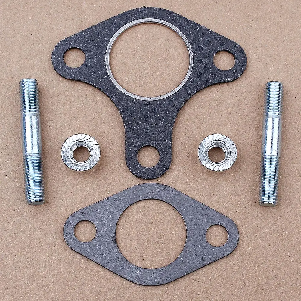 Muffler Exhaust Gasket Bolt Assembly For Honda GX390 GX340 GX270 GX240 13HP 11HP 9HP 8HP Lawn Mower Engine Spare Part Pump
