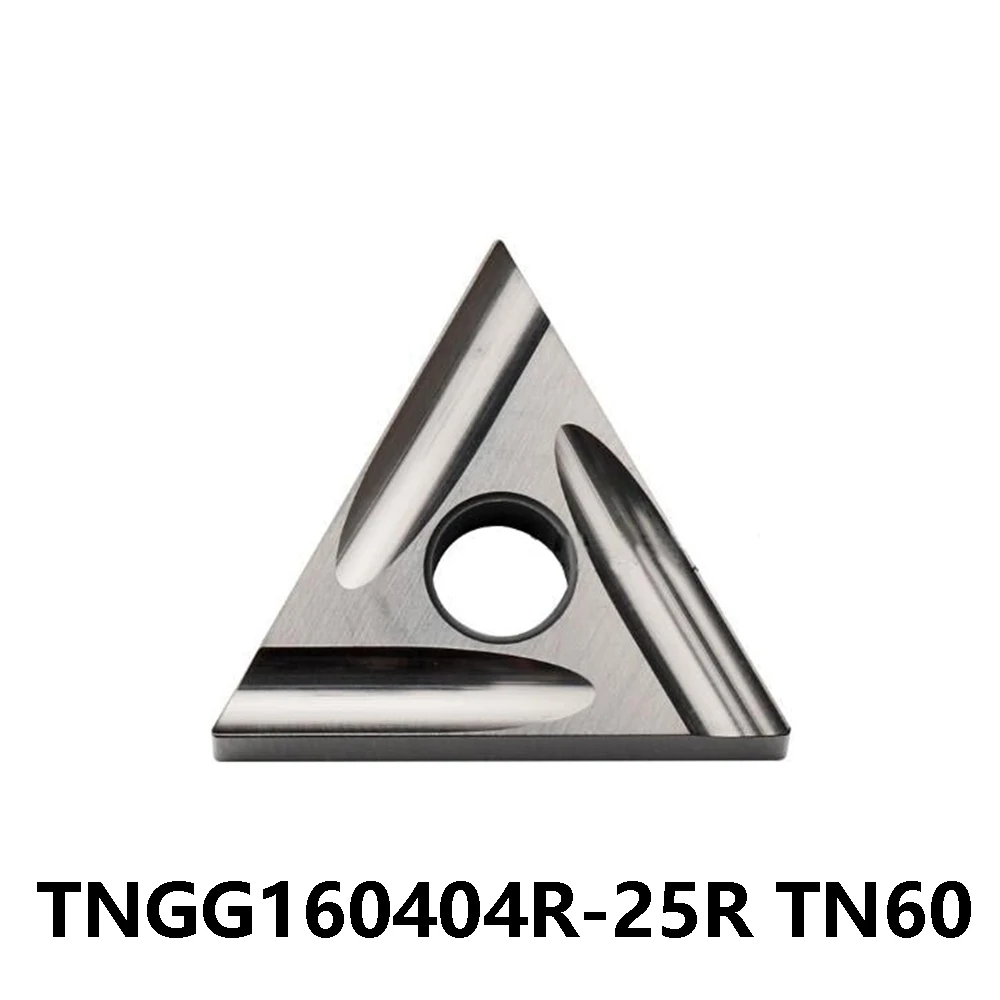 

Original TNGG 160404 TNGG160404 R 25R TNGG160404R-25R TN60 60° Inserts Carbide Plates CNC Lathe Cutter Machine Holder Knife Turn