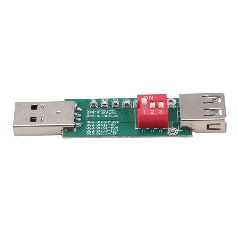 ABRW-3X QC3.0 Decoy QC Adapter Tester Board For QC2.0 QC3.0 Qualcomm Fast Charge Fixed Voltage Test Board
