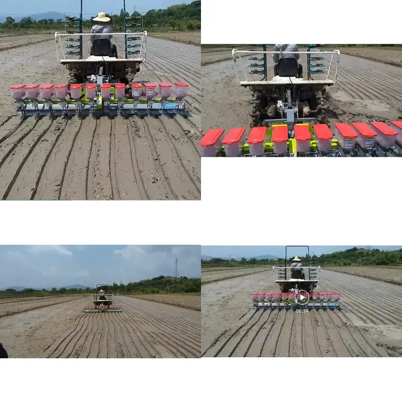 for 8-10 Rows Rice Nursery High Speed Rice Seeder Rice Field Seeder