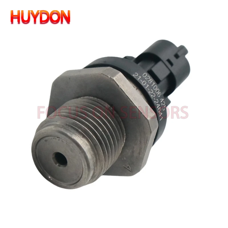 0281006425 Fuel Rail Pressure Sensor For Renault Trucks Master Laguna Vauxhall Tigra Opel Astra Honda Cr-V Civic Fiat Stilo