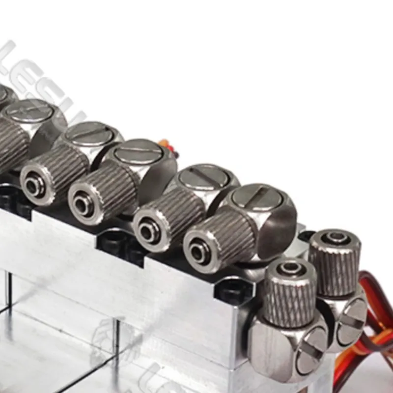 

Металлический 4-канальный реверсивный клапан LESU с сервоприводом 12 кг для радиоуправляемых гидравлических погрузчиков, экскаваторов, самосвалов, игрушек на пульте управления 1/14, модель TH16737-SMT3