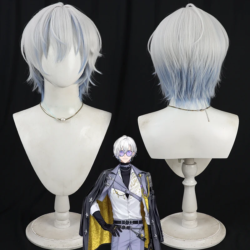 Nijisanji EN Kaelix Debonair Cosplay Wig Niji Virtual Youtuber BY THE BEAT Kaelix Debonair Heat-resistant Synthetic Hair