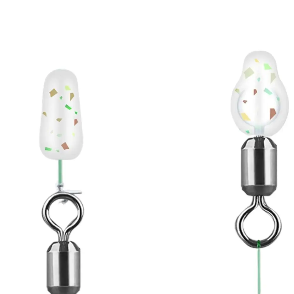 

Soft Fishing Space Beans Silicon Long Cylinder Float Bean Stopper Elastic Not Hurt The Line Long Cylinder Soft Beans