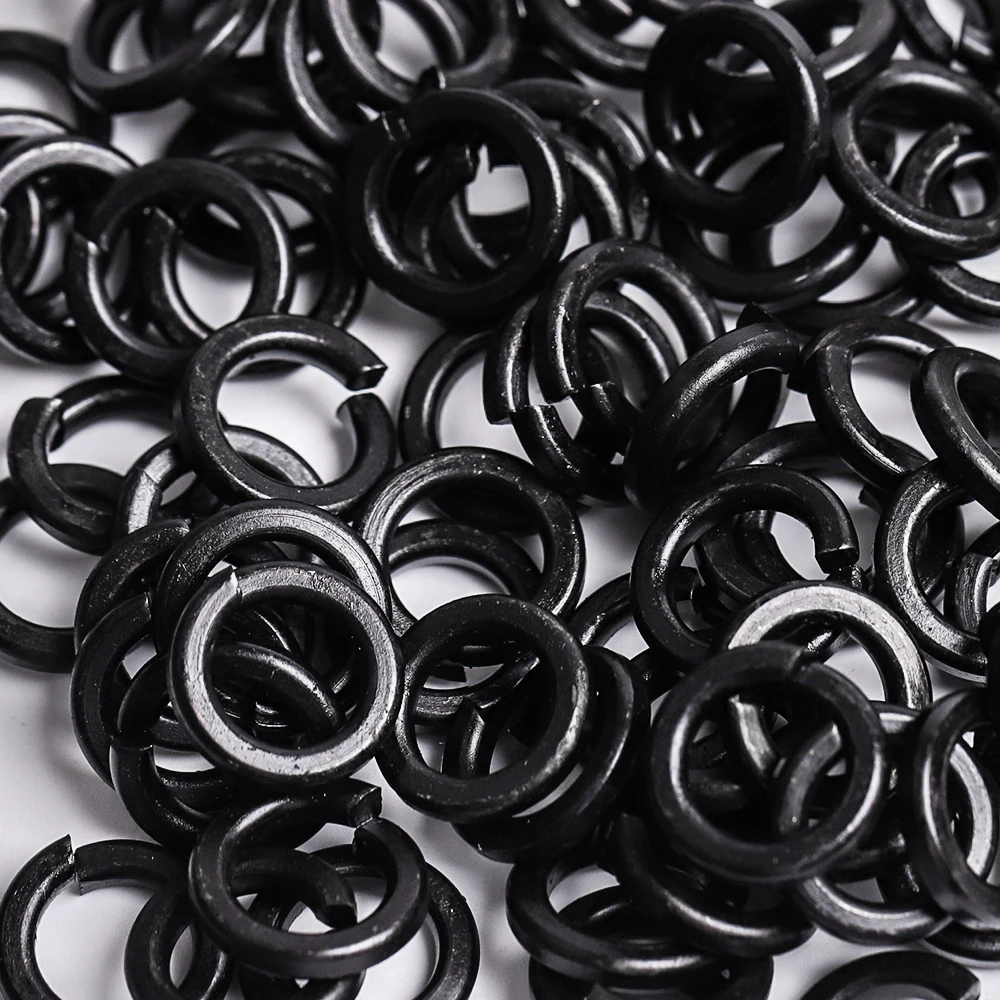 420-1000 Metric Spring Lock Washers Assortment Kit M2 M2.5 M3 M4 M5 M6 M8 M10 M12 304 Stainless Steel and 8.8 Grade Carbon Steel