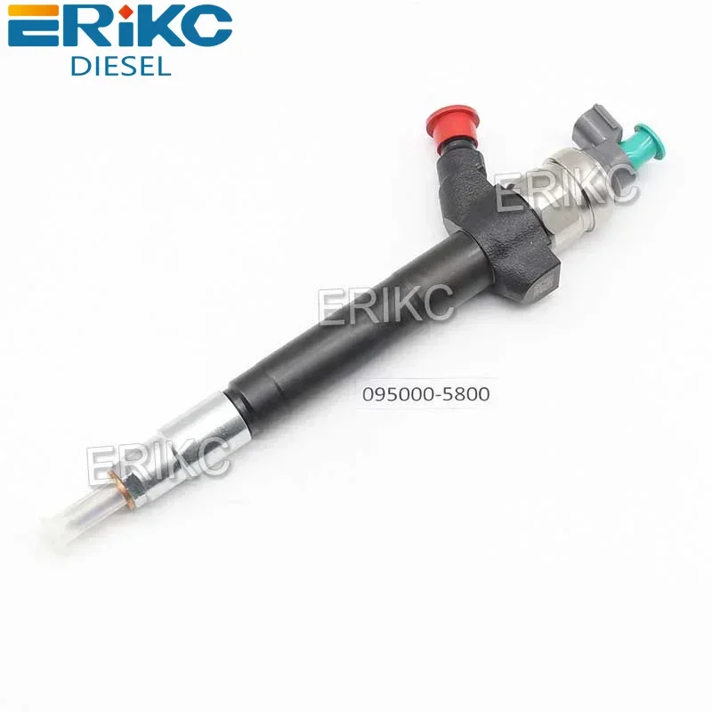 

ERIKC Common Rail 0950005800 095000-5800 Diesel Fuel Injector 6C1Q9K546AC for DENSO 5800 Citroen Ford Fiat 2.2