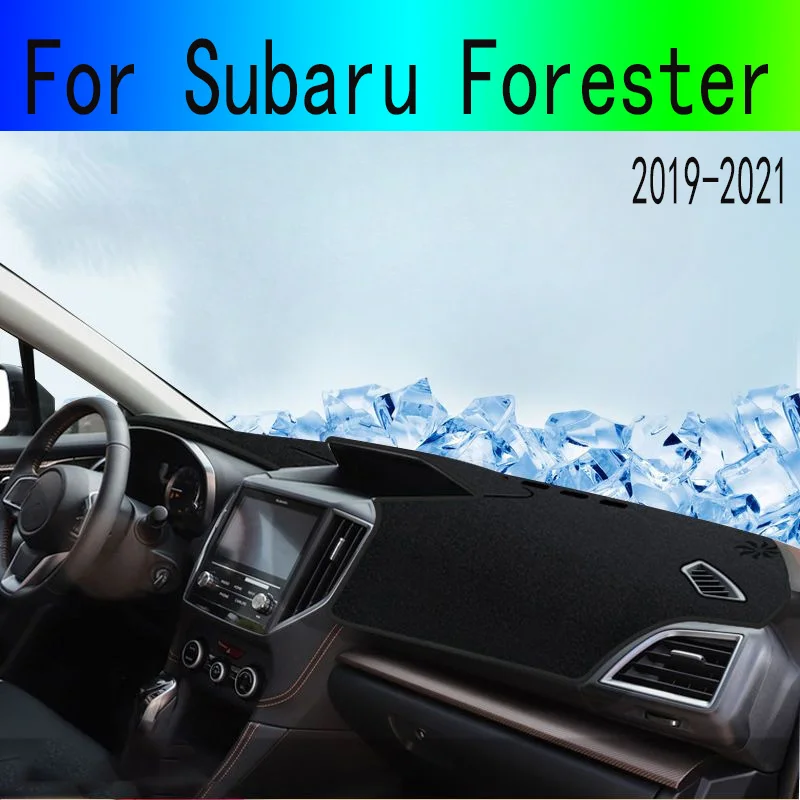 

Для Subaru Forester 2019 2020 2021, аксессуары для украшения автомобиля, крышка приборной панели, избегайте световой коврика, коврик для приборной панели, ковры