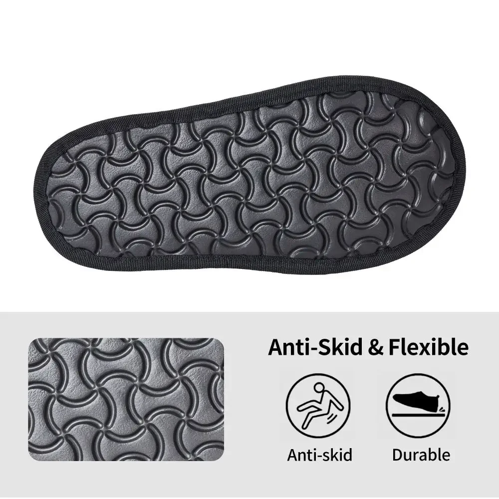 Personalized Custom Photo Logo Comfort Scuff Memory Foam Slippers Women Customized DIY Print Hotel House Shoes view 6