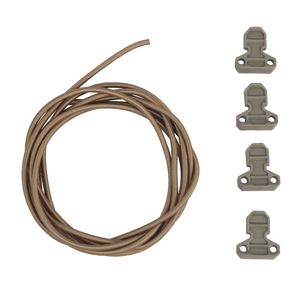 Correas retención elásticas nailon táctico Airsoft