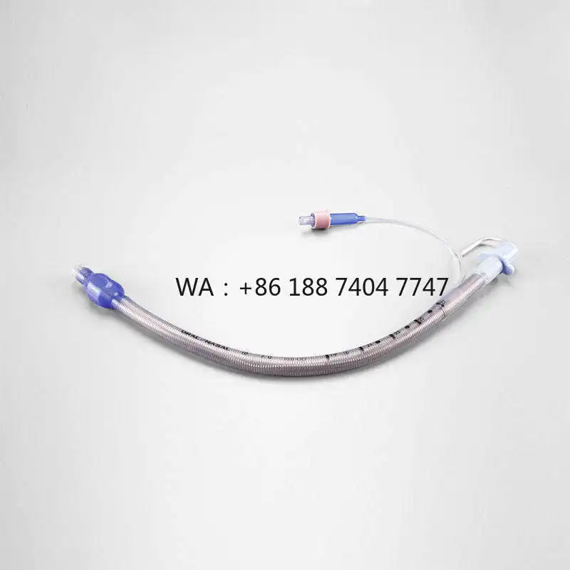 tube-endotracheal-nasal-avec-manchon-tube-endotracheal-en-silicone-avec-fil-guide-vente-chaude-d'usine-silicone-jetable