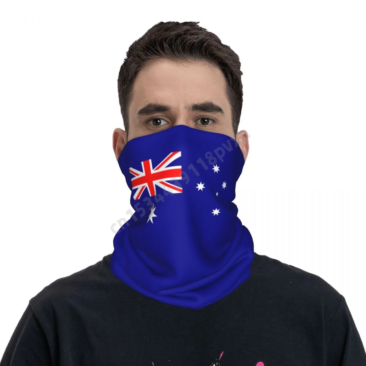 

Флаг Австралии, национальный платок-бандана, шарф, маска для лица, унисекс, бесшовный нагрудник, головной убор для велоспорта и туризма