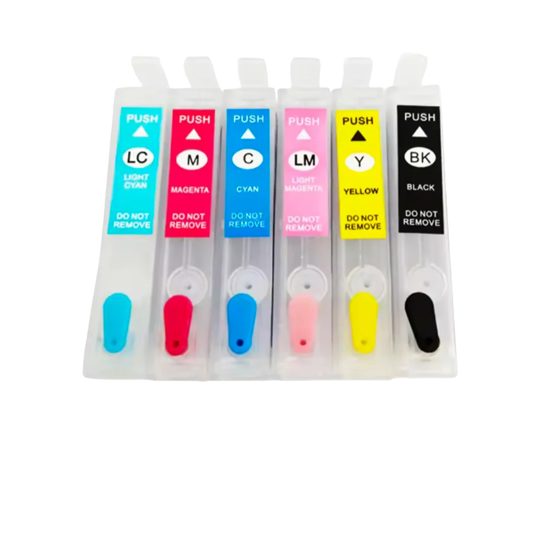 

Многоразовый картридж T0981 - T0986 для принтера Epson Artisan 700 800 710 810 600 725 835 837