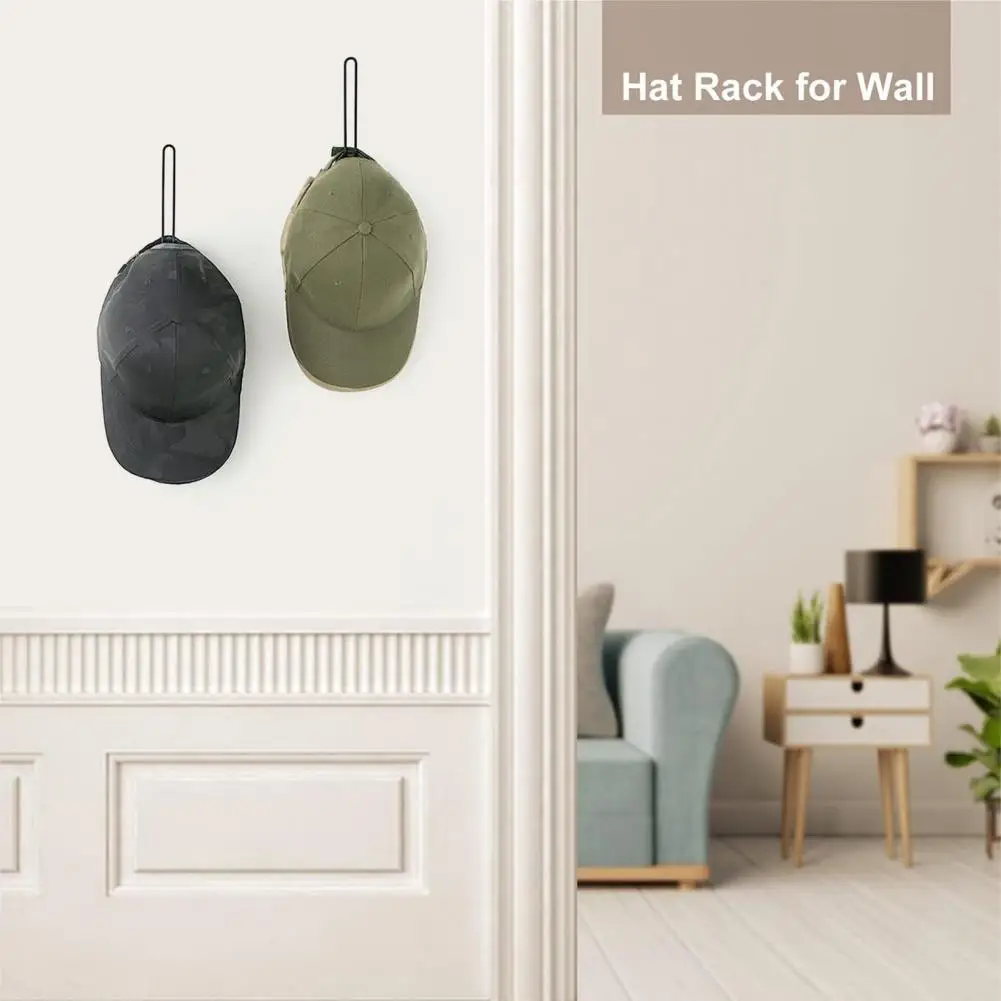 Hat Holders Modernist Design Hat Hooks Space Saving Strong Load-bearing Baseball Cap Racks for Sellers with 3 Years Experience