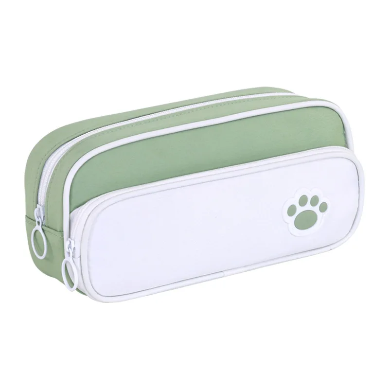 학생용 휴대용 필통 - 대용량 수납공간과 펜 슬롯이 있는 튼튼한 옥스포드 원단 문구 정리함