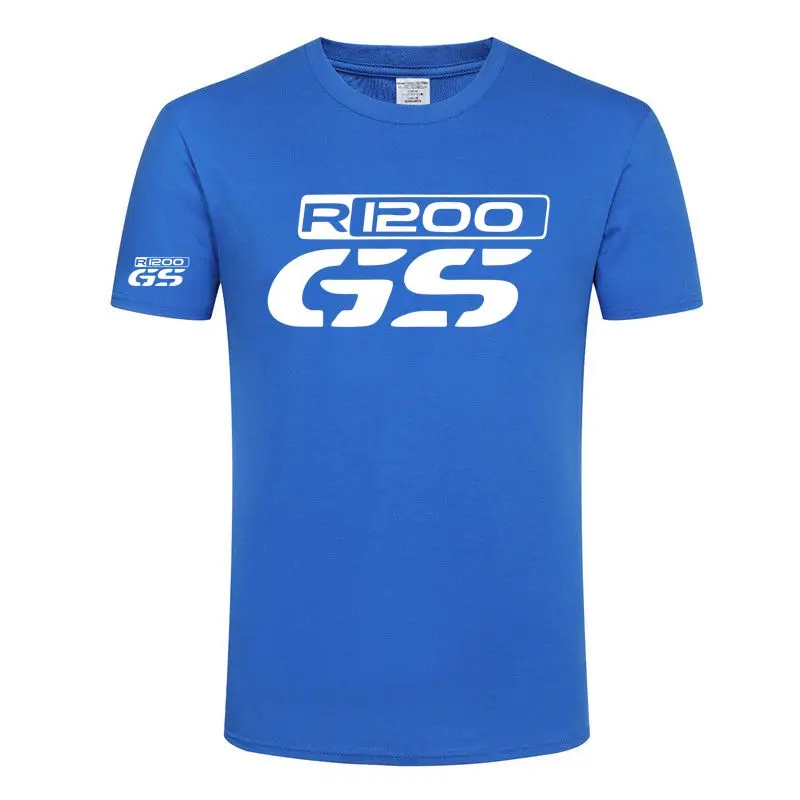 GS R1200 Men\'s Printed T-Shirt Motorcycle R 1200 GS T-Shirt F3 M5 T-Shirt Fun T-Shirt Car M Series M3 M4 M5 M6 GT3 GT2 T-Shirt