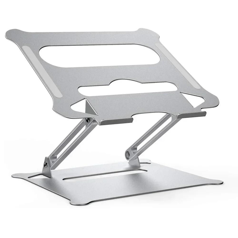 New laptop stand, desktop heat dissipation station, vertical foldable lifting plate, universal aluminum alloy stand